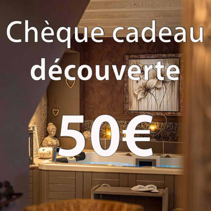 Chèque cadeau découverte 50 euros Chèque cadeau découverte 50 euros
