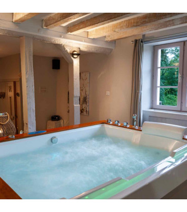 Coffret cadeau détente "Charme" de l'Hôtel Spa à 45 mn de Champagne, le Moulin de Villiers.