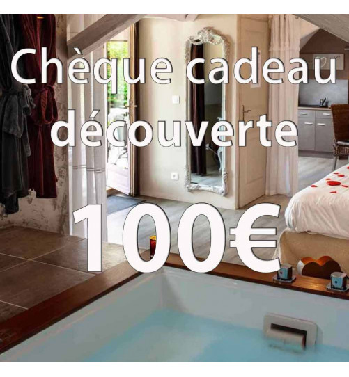 Le chèque cadeau découverte 100 euros de Charme au fil de l'eau