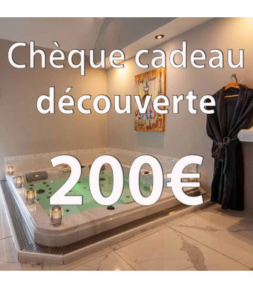 Le chèque cadeau découverte 200 euros de Charme au fil de l'eau