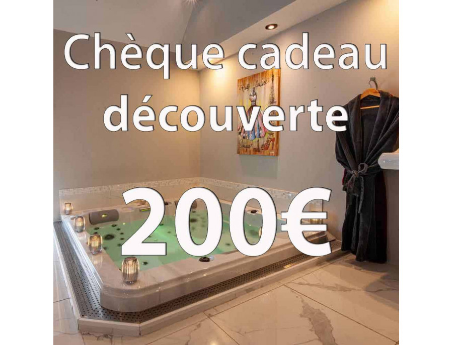 Le chèque cadeau découverte 200 euros de Charme au fil de l'eau