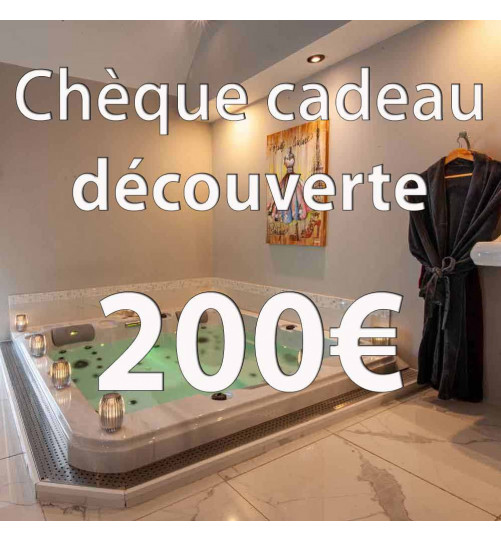 Le chèque cadeau découverte 200 euros de Charme au fil de l'eau