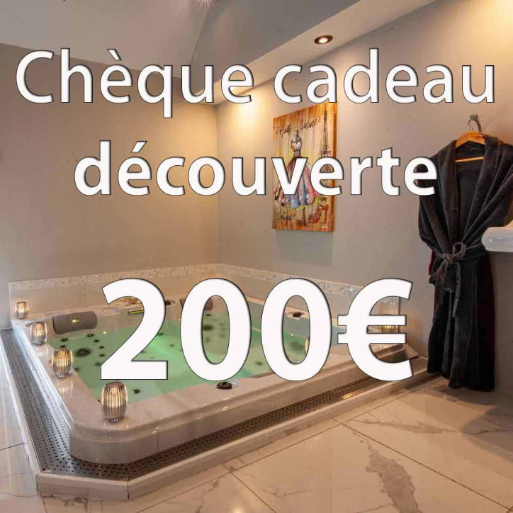 Chèque cadeau découverte 200 euros Chèque cadeau découverte 200 euros