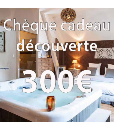 Le chèque cadeau découverte 300 euros de Charme au fil de l'eau