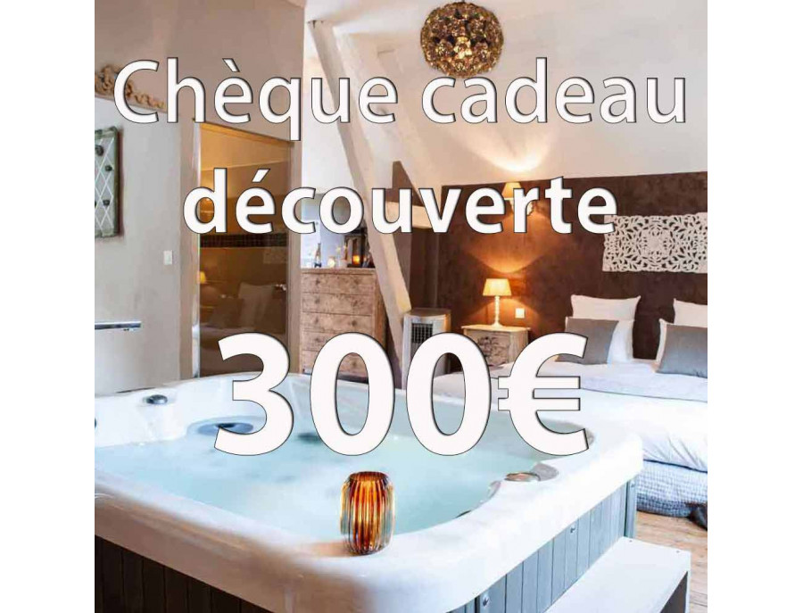 Le chèque cadeau découverte 300 euros de Charme au fil de l'eau