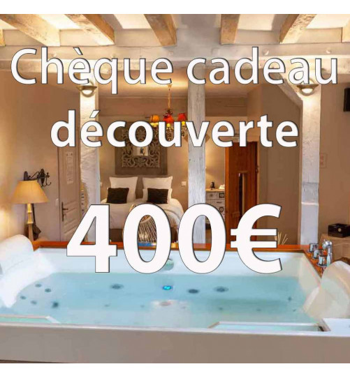 Le chèque cadeau découverte 400 euros de Charme au fil de l'eau