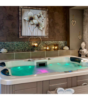 Coffret détente 1 nuit semaine dans la Suite "Juste Toi et Moi. Hôtel Spa à 1h10 de Paris