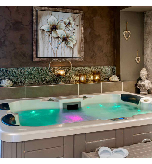 Coffret détente 1 nuit semaine dans la Suite "Juste Toi et Moi. Hôtel Spa à 1h10 de Paris