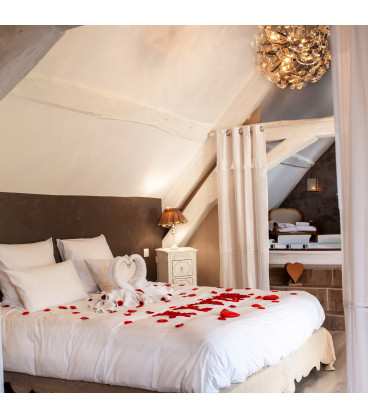 Coffret cadeau pour une nuit en semaine dans une love room