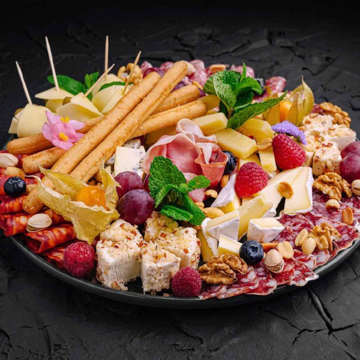 Assiette Repas Charcuterie-Fromages