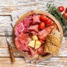 Assiette Apéro Saucisson chez Charme au fil de l'eau